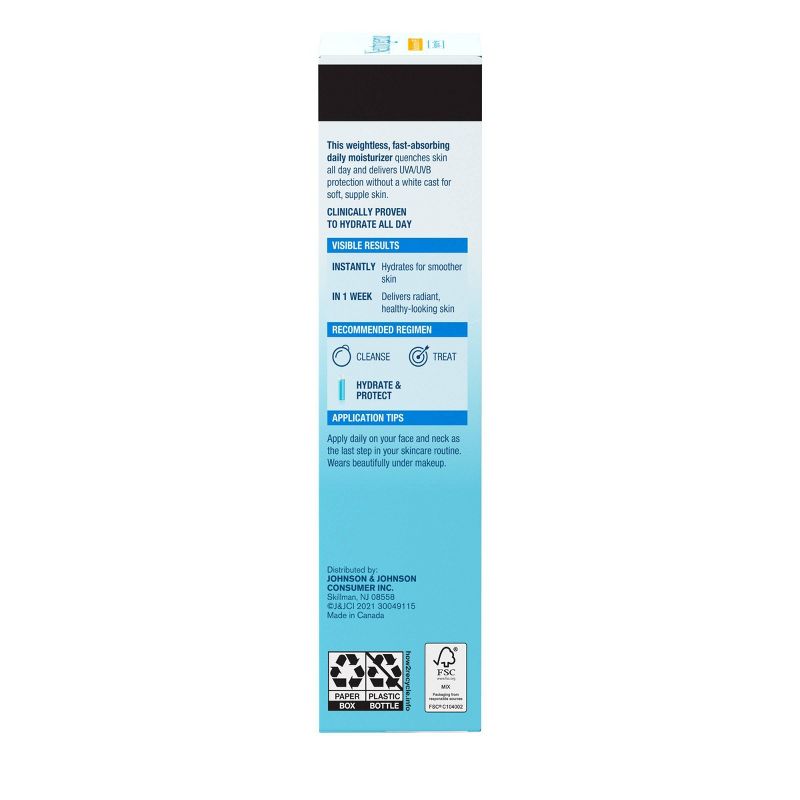 Crema Hidratante con Protector Solar 50 Spf  Hydro Boost
