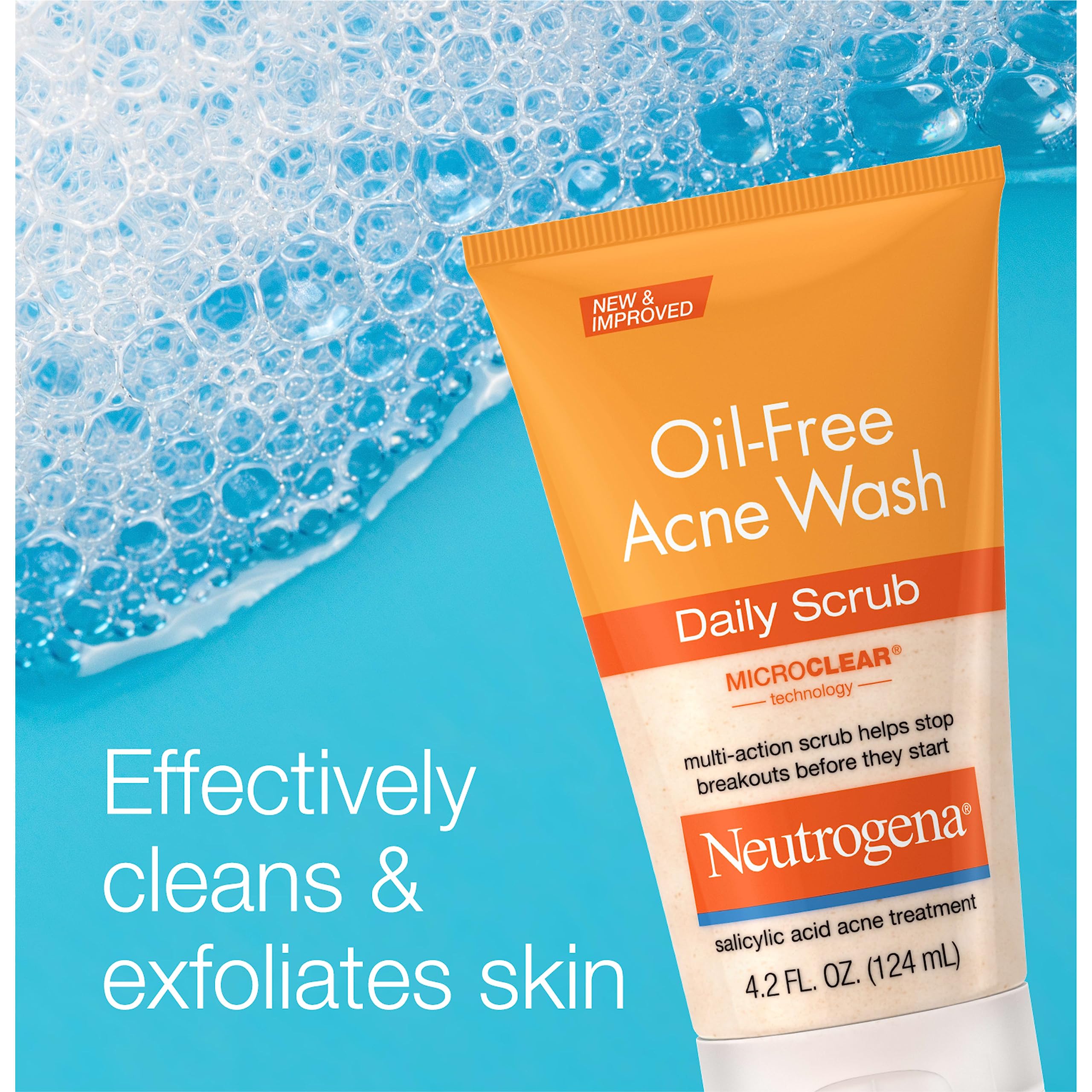 Exfoliante Facial Oil-free Acne Wash 124ml