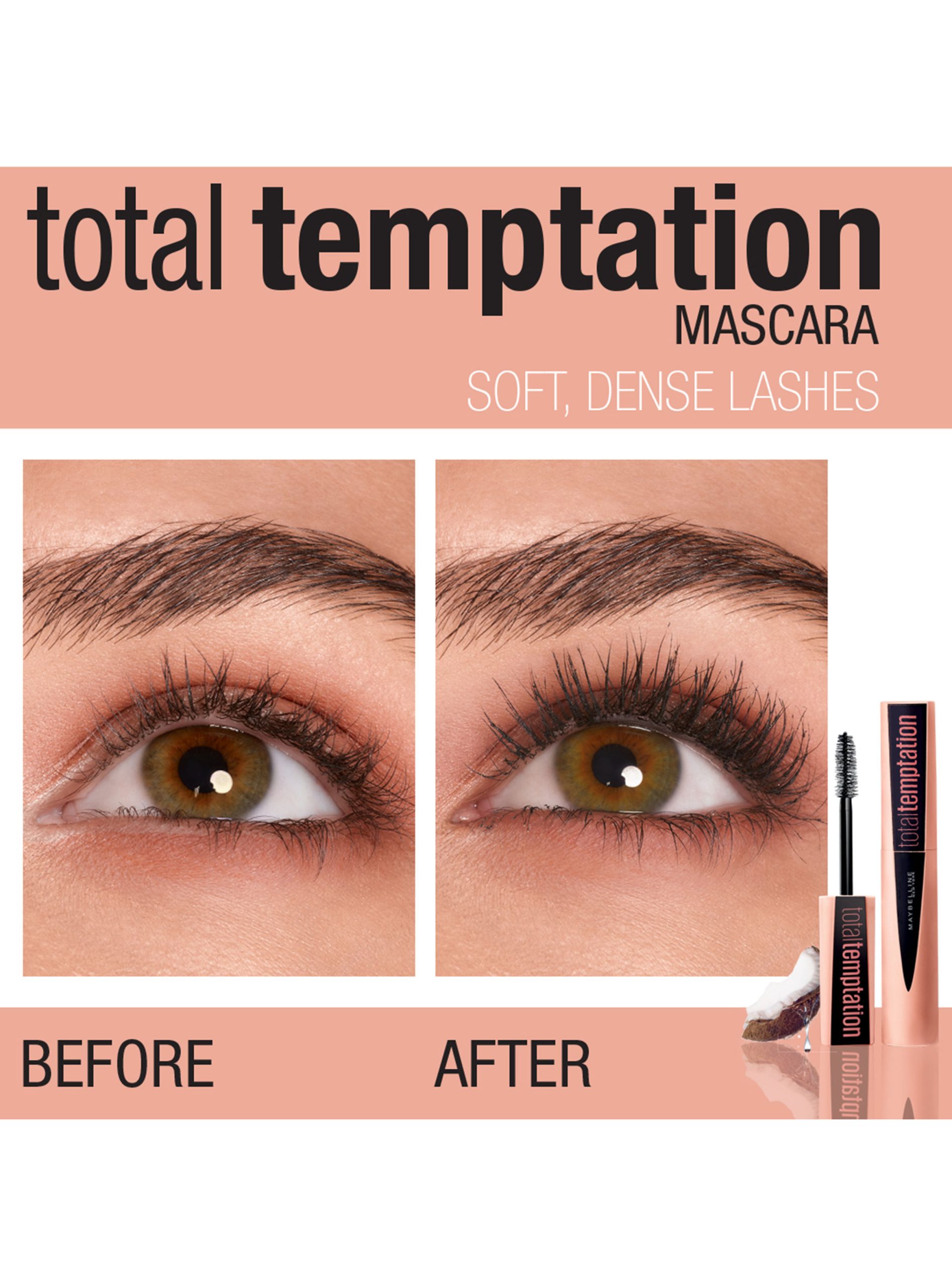 Máscara Total Temptation Maybelline