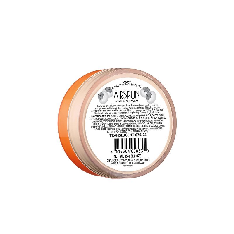 Airspun Polvo Suelto Traslucido