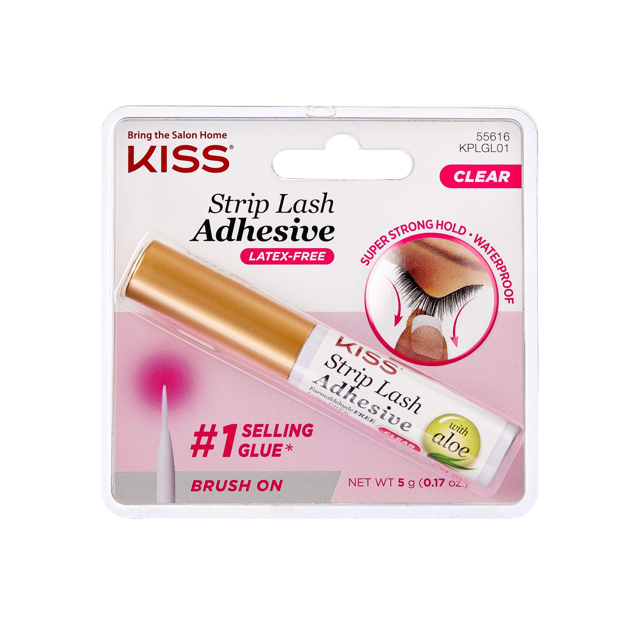 Pega de Pestañas Libre de Látex Kiss