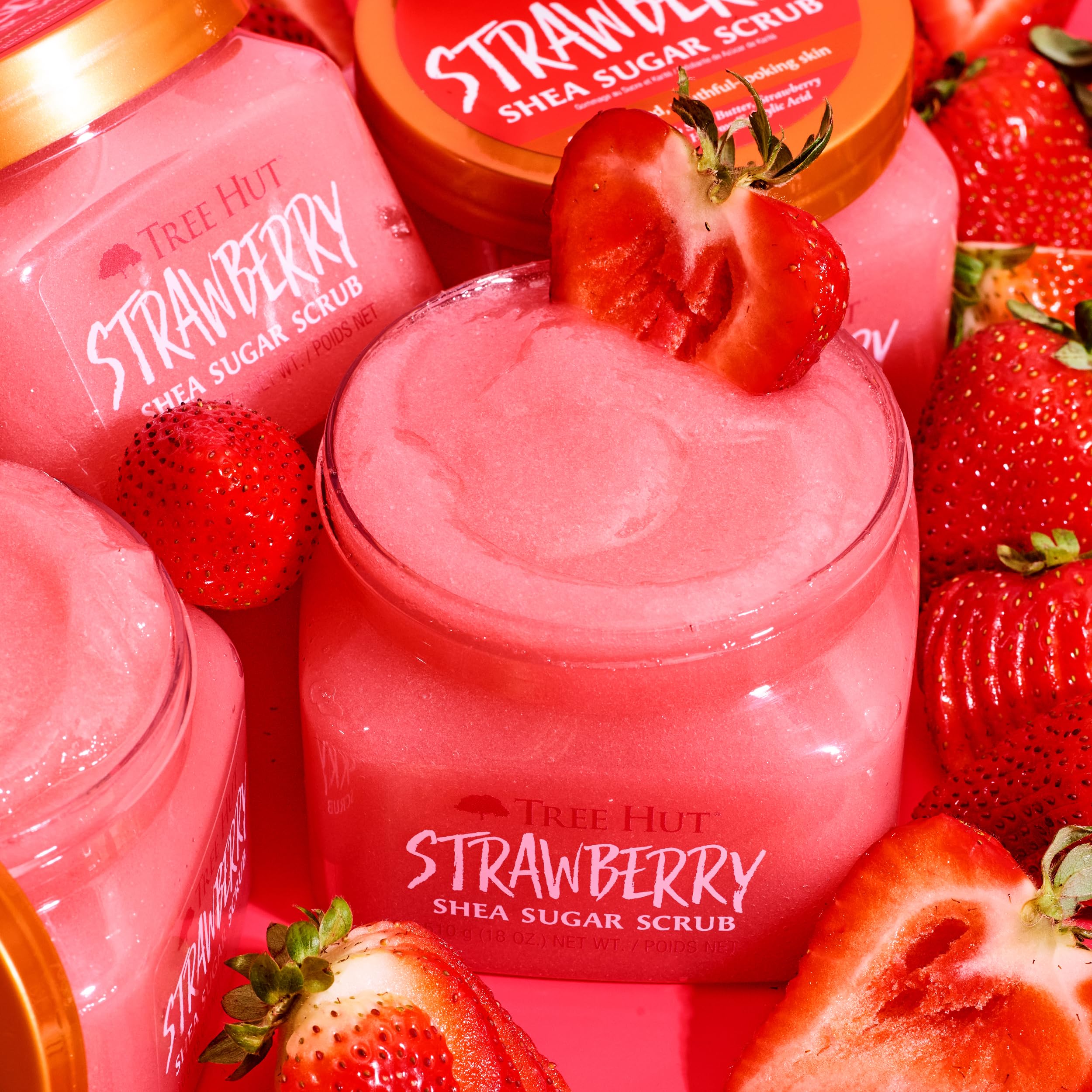 Exfoliante Tree Hut Strawberry